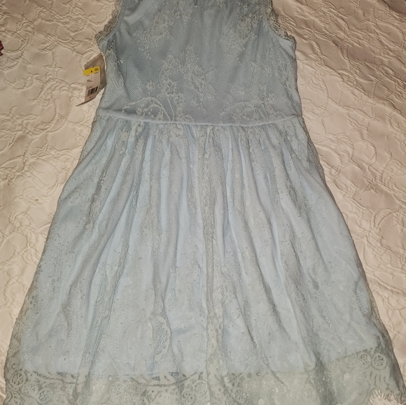BNWT CRB Girl Baby Blue Lace Alice in Wonderland Dress - Picture 3 of 3